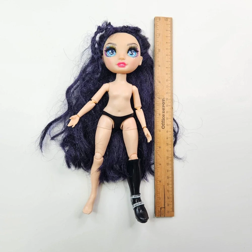 MGA Rainbow High Ainsley Slater Doll Kids 11in Purple Hair Blue Eyes Articulated